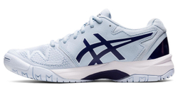 детские Кроссовки теннисные Asics Gel-Resolution 8 GS - soft sky/dive blue