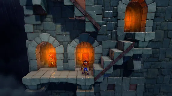 Crash Bandicoot N. Sane Trilogy (Nintendo Switch, Английская версия, Б/У)