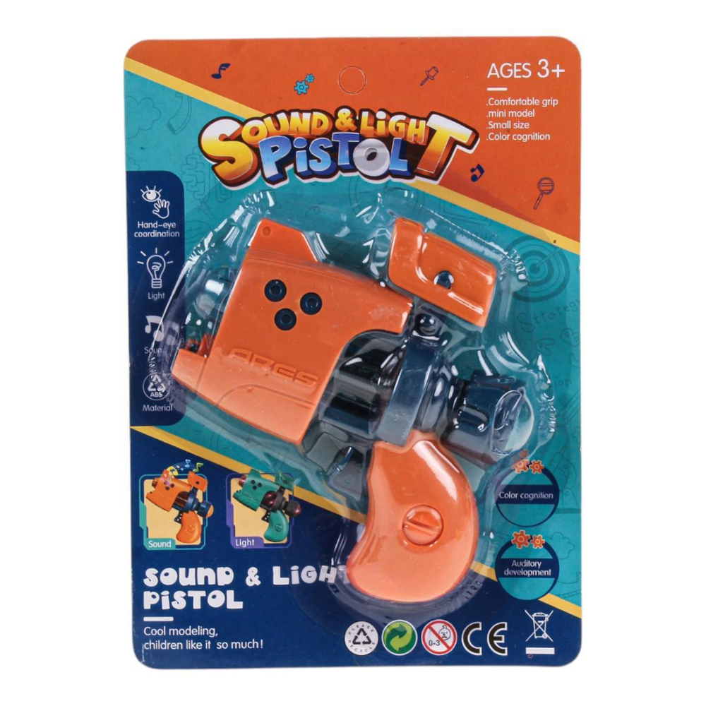 Пистолет на батарейках, блистер Q1028B