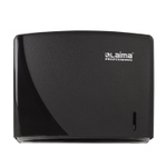 Диспенсер для полотенец LAIMA PROFESSIONAL ORIGINAL (Система H3), V-сложения, черный, ABS.
