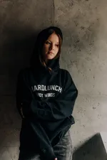 Худи Hardlunch Hot wings черный