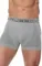 Трусы мужские боксеры Brubeck Comfort Cotton Short Boxer,BX00501A,серые
