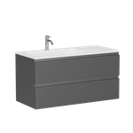 Тумба с раковиной Sancos Folk 100 см FL100LGS grey soft