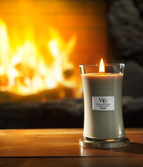 Вечерний оникс, ароматическая свеча, WoodWick