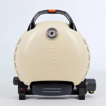 Портативный газовый гриль O-Grill 900MT bicolor black-cream + адаптер А, 1 горелка