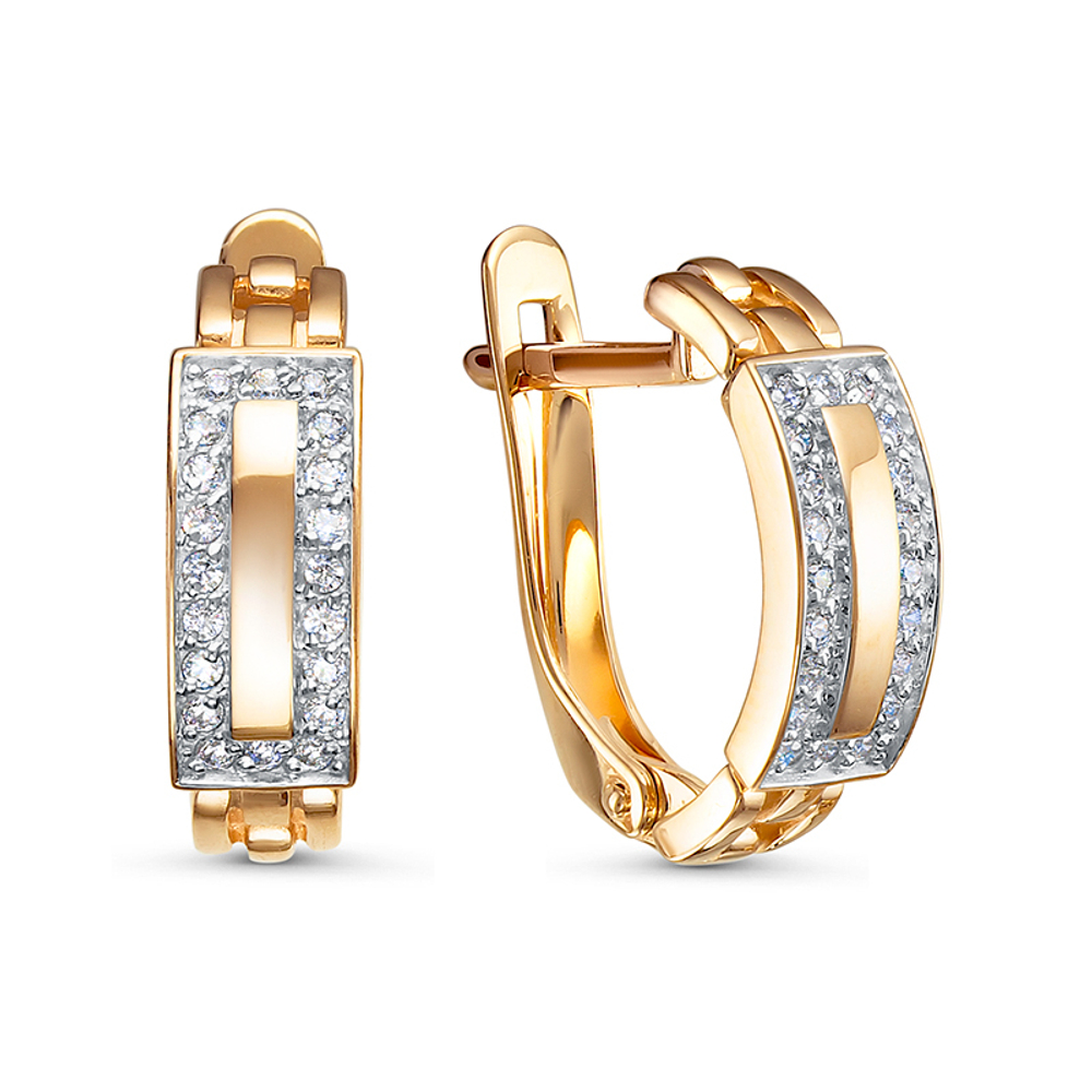 Серьги из золота 585 пробы