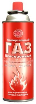 Газовый баллон Сибиар Всесезонный универсальный 400 мл