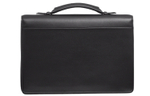 CARTIER Calfskin Briefcase, Handbag Men"s Black