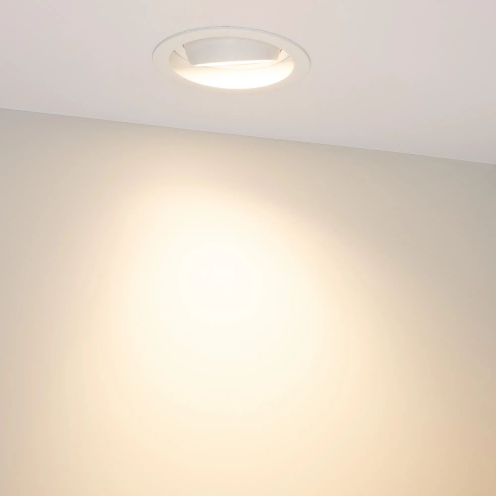 Светильник MS-VORTEX-BUILT-R135-30W Warm3000 (WH-WH, 50 deg, 230V) (Arlight, IP20 Металл, 5 лет) 056571