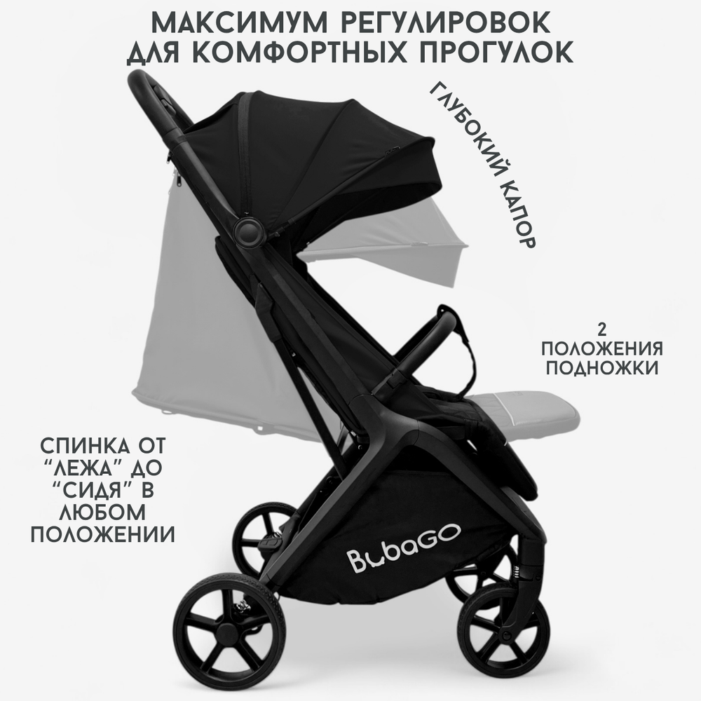 Прогулочная коляска BubaGO Luna