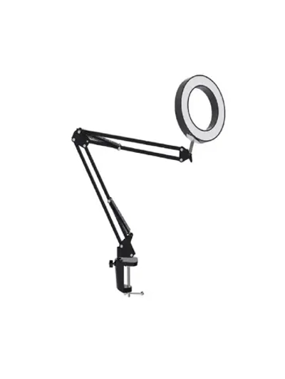 Настольная диммируемая лампа 10Вт 3 режима Струбцина