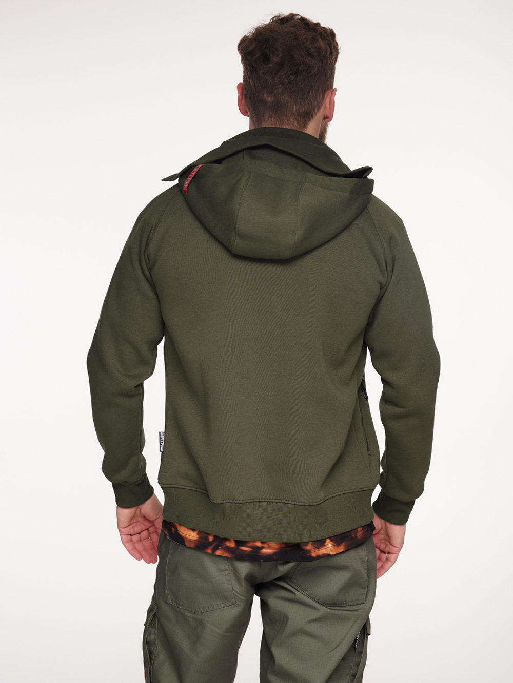 Худи Варгградъ мужской Хаки "Скаут" с начёсом