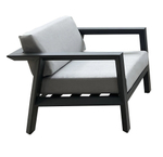 Кресло из алюминия Graphite, графит