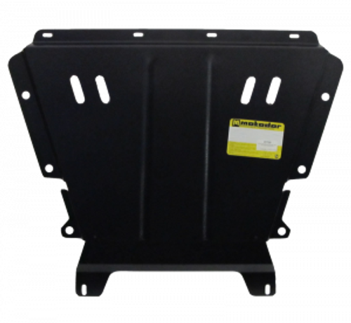 Защита картера двигателя, КПП (2 мм, сталь) для Renault Kangoo 2008-2017, Mercedes Citan 2013-2021 Motodor.01729