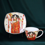 Чайный сервиз на 6 персон «Густав Климт Гигиея»