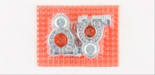 Клеммы аккумулятора /азиатский стандарт/ свинцовые, 1 болт (КОНТАКТ)