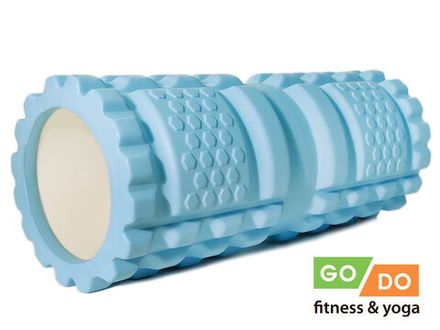 Валик (ролл) для фитнеса GO DO JG8-33-blue-X