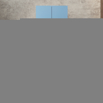 Шкаф Агератум МДФ двухсекционный с антресолью Сапфир структурный (0,3) G4018-62A матовая - Дуб молочный 8622  100*50*240