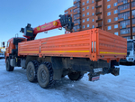 Кран центр "КАМАЗ" 659100 на шасси КамАЗ 43118 6x6 Бортовой с КМУ 659100 (Дизельный, 11,8 л, 300 л.с