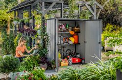 Уличный шкаф пластиковый Keter High Store Plus 1400 л