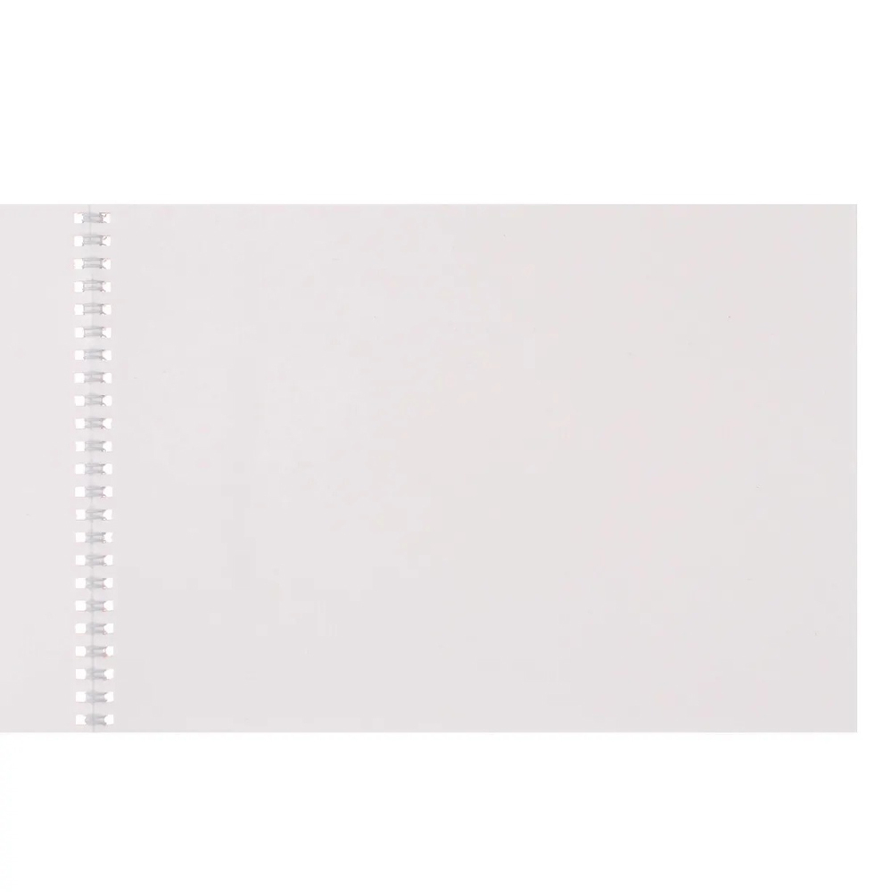 Альбом для рисования Апплика, формат А4, 24 листа, офсет, на гребне, серия "Маки"