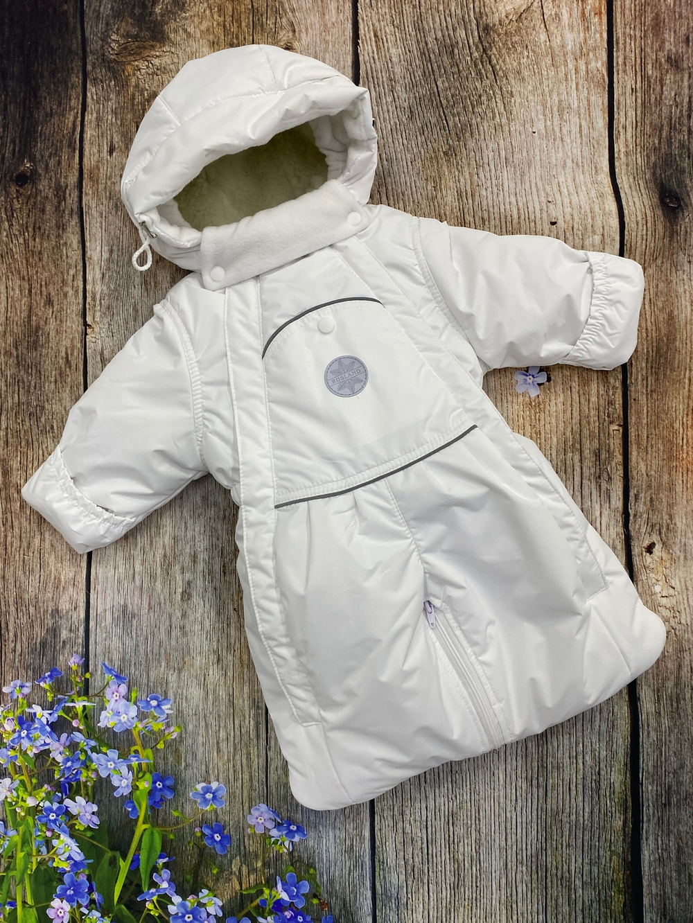 Комбинезон-трансформер А 72-21 "Rusland" зима-весна с отстёгивающимся мехом