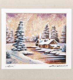 Народные промыслы ШК-55/233 Панно «Зима»