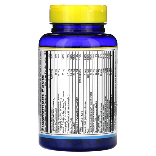 Nature's Life, Mighty Мини Vite, мультивитамины для ежедневного приема, 240 микротаблеток