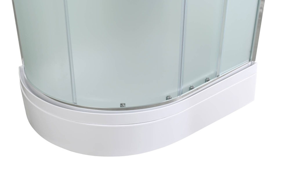 Душевая кабина AvaCan (АваКан) EM3912RLED со средним поддоном, с ГМ, с электрикой и LED освещением, 120х90х220