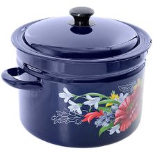 Кастрюля эмалированная Керченский металлургический завод 41815-203/6-у2ап, 8 л