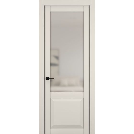 Цена на Межкомнатная дверь керамик NC 4 жемчужный остеклённая Купить Межкомнатная дверь керамик NC 4 жемчужный остеклённая