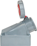 Розетка стационарная наружная EKF ps-1352-63-380