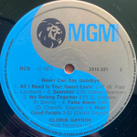 Gloria Gaynor ‎– Never Can Say Goodbye (Скандинавия 1975г.)