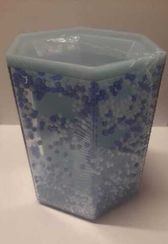 Qələm qabı (altıbucaqlı) Blue