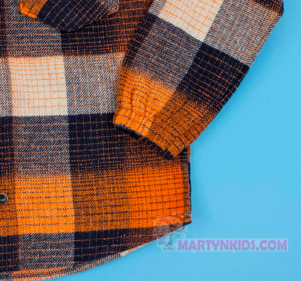 рубашка фланель на кнопках 4922