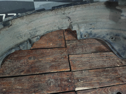 Подкрылок передний правый Toyota RAV4 III (XA30) 05-13 Б/У Оригинал 5387542064