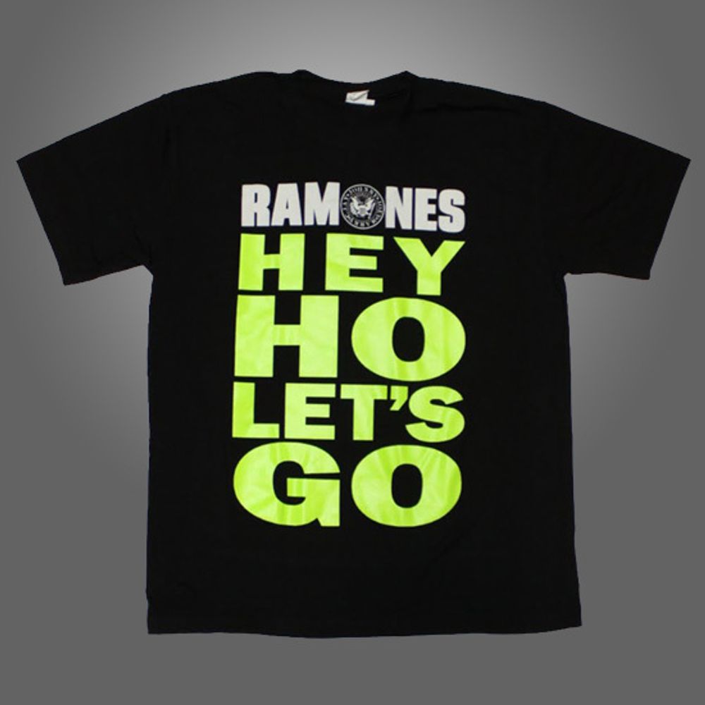 Футболка Ramones Hey Ho Lets GO