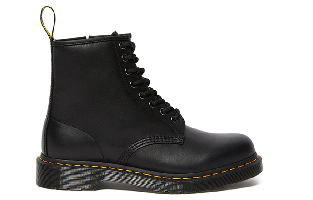 Dr.Martens Martin 1460 Classic Soft Leather Side Zipper 8-Hole Leather Short Cartridge Martin Boots