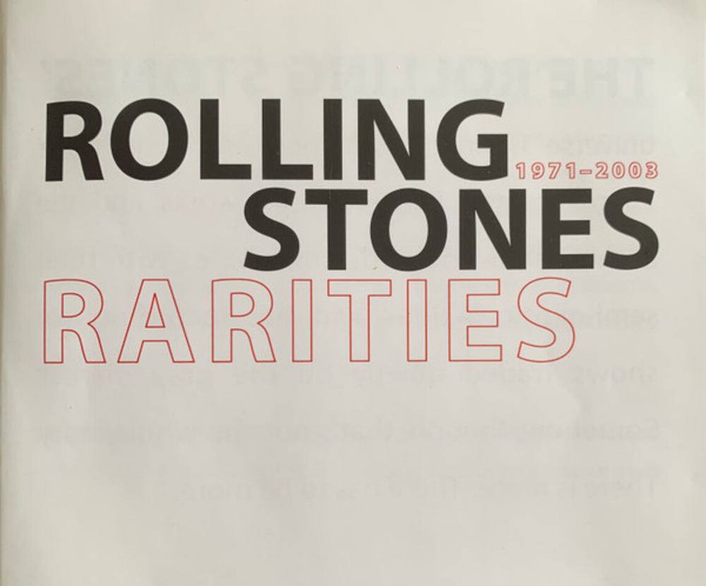 The Rolling Stones / Rarities 1971-2003 (CD)