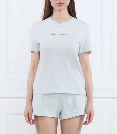 Футболка Tommy Jeans - голубой(DW0DW15447)