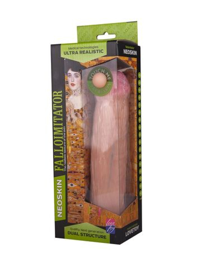 Фаллоимитатор HUMAN FORM с присоской - 22,5 см. (Цвет: телесный)