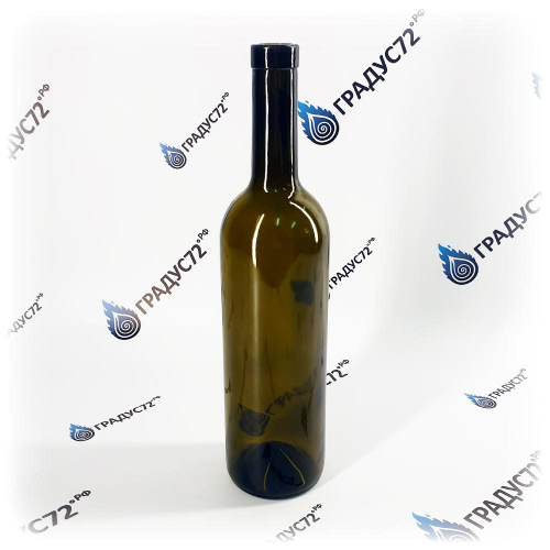 Бутылка винная классическая "Бордо" 0.75 литра