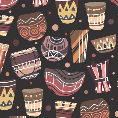 Глиняные вазы и кувшины