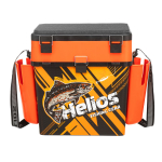 Ящик рыболовный зимний Helios FishBox TROUT с карманами, Оранжевый