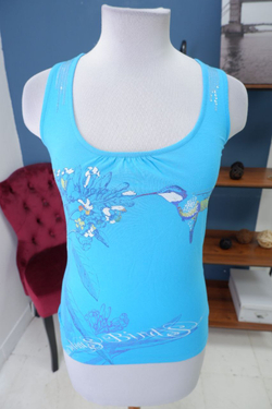 Топ O'stin c принтом 44 размер