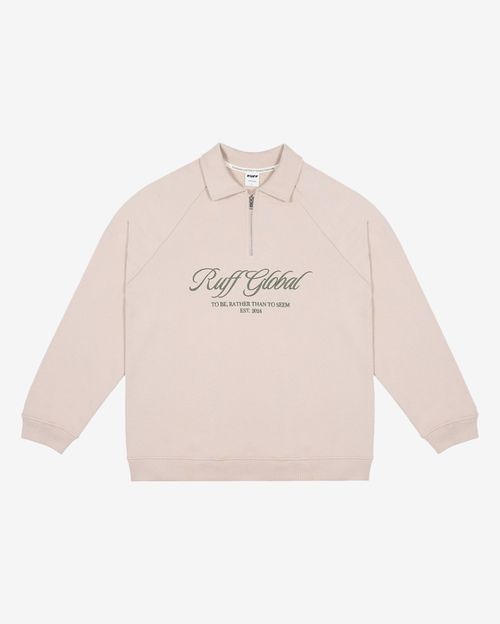 Толстовка Ruff Global Halfzip Camel