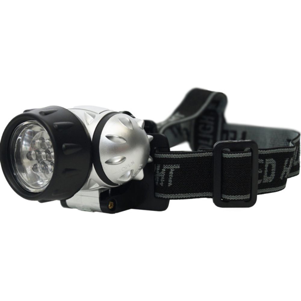 Фонарь налобный 3хААА. 4 режима 7LED