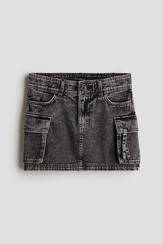 H&M Юбка-карго, серый