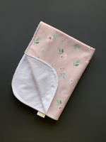 Набор пеленок "Цветочки на пудре" M