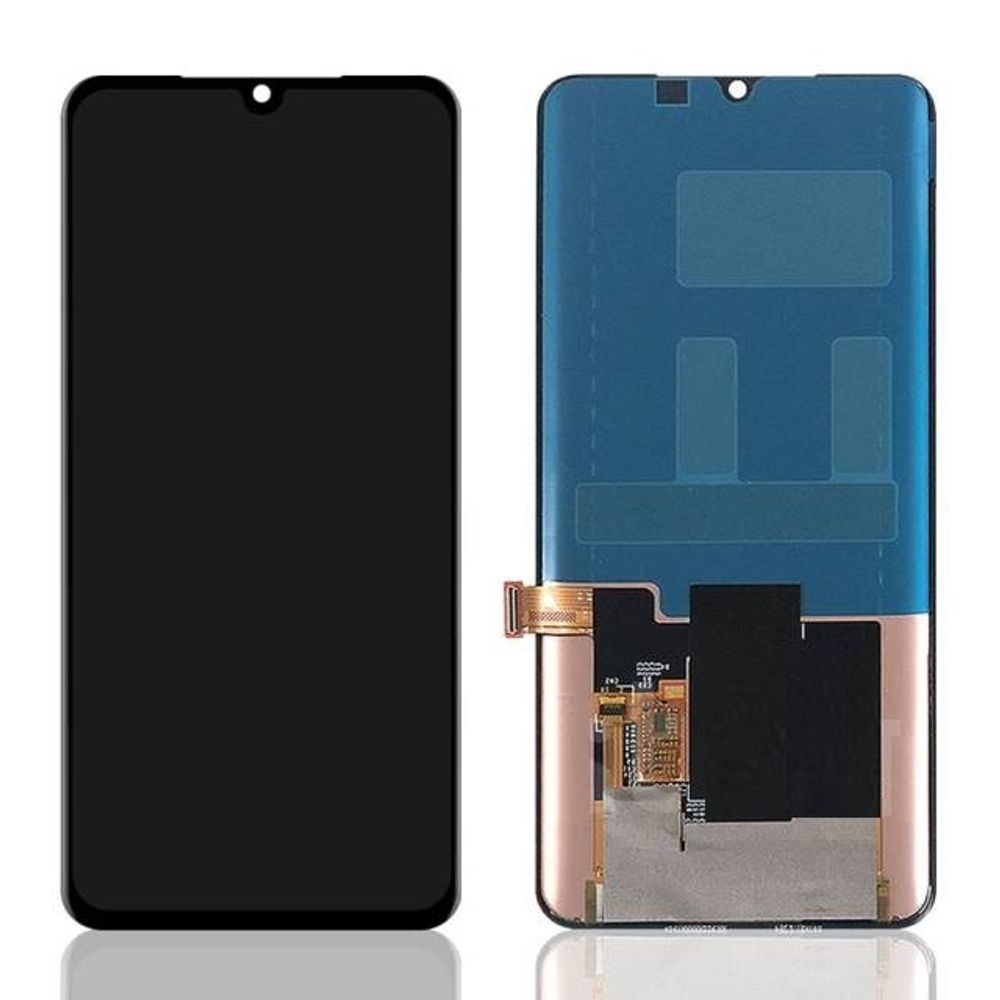 Дисплей для Xiaomi Mi Note 10/Mi Note 10 Pro/Mi Note 10 Lite в сборе с тачскрином Черный